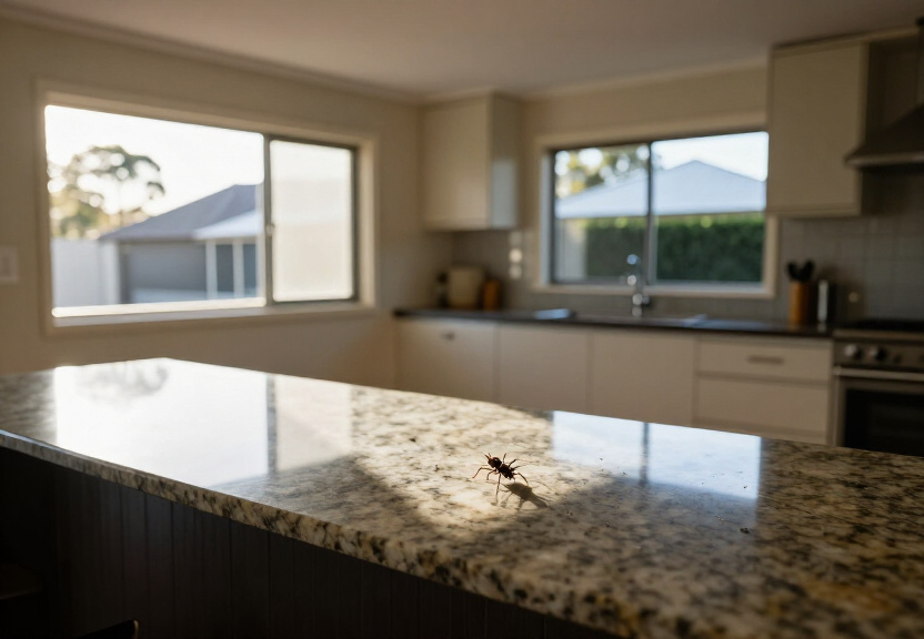 Ant-free kitchen in Rockdale after treatment